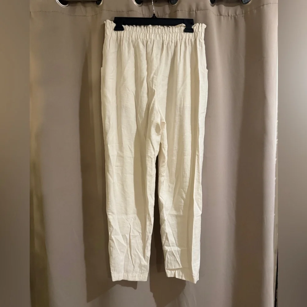 a new day Cream Cargo Pants with Pockets
